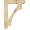 Ekena Millwork Westlake Arts & Crafts Rough Sawn Bracket, Douglas Fir, 6"W x 34"D x 46"H BKT06X34X46WTL03RDF - alternate 3